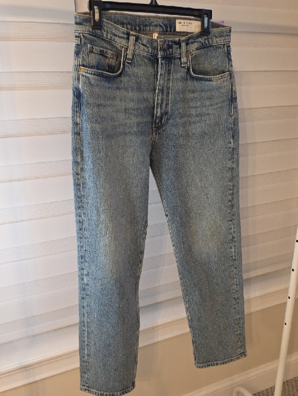 RAG & BONE Harlow Mid Rise Ankle Straight Jeans Size 27 $278 - Picture 4 of 7
